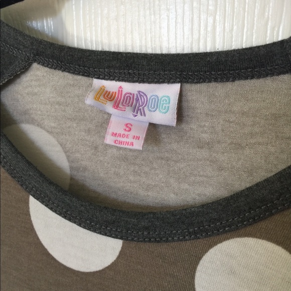 Adorable polka dot LuLaRoe Randy - Picture 4 of 8